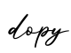 单词dopy书写