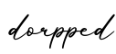 单词dorpped书写