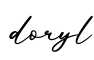 单词doryl书写