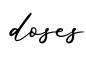 单词doses书写