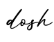单词dosh书写