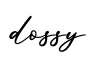 单词dossy书写
