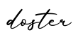 单词doster书写