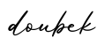 单词doubek书写