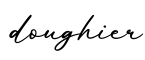 单词doughier书写