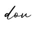 单词dov书写