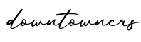 单词downtowners书写