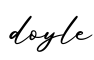 单词doyle书写
