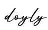 单词doyly书写