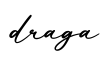 单词draga书写