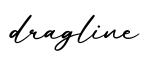 单词dragline书写