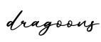 单词dragoons书写