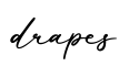 单词drapes书写