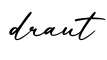 单词draut书写