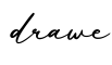 单词drawe书写