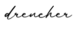 单词drencher书写