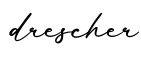 单词drescher书写