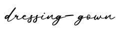 单词dressing-gown书写