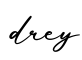单词drey书写