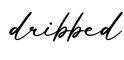 单词dribbed书写