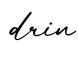 单词drin书写