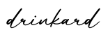 单词drinkard书写