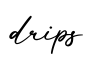 单词drips书写