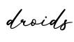 单词droids书写