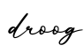 单词droog书写