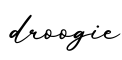 单词droogie书写