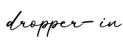 单词dropper-in书写