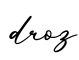 单词droz书写
