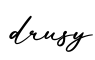 单词drusy书写