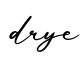 单词drye书写