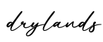 单词drylands书写