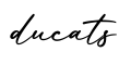 单词ducats书写