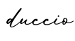 单词duccio书写