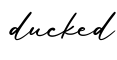 单词ducked书写