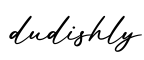 单词dudishly书写