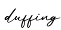 单词duffing书写