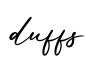 单词duffs书写