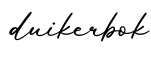 单词duikerbok书写