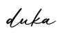 单词duka书写