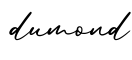 单词dumond书写