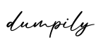 单词dumpily书写