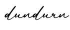 单词dundurn书写