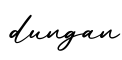 单词dungan书写