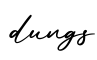 单词dungs书写
