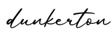 单词dunkerton书写