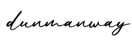 单词dunmanway书写
